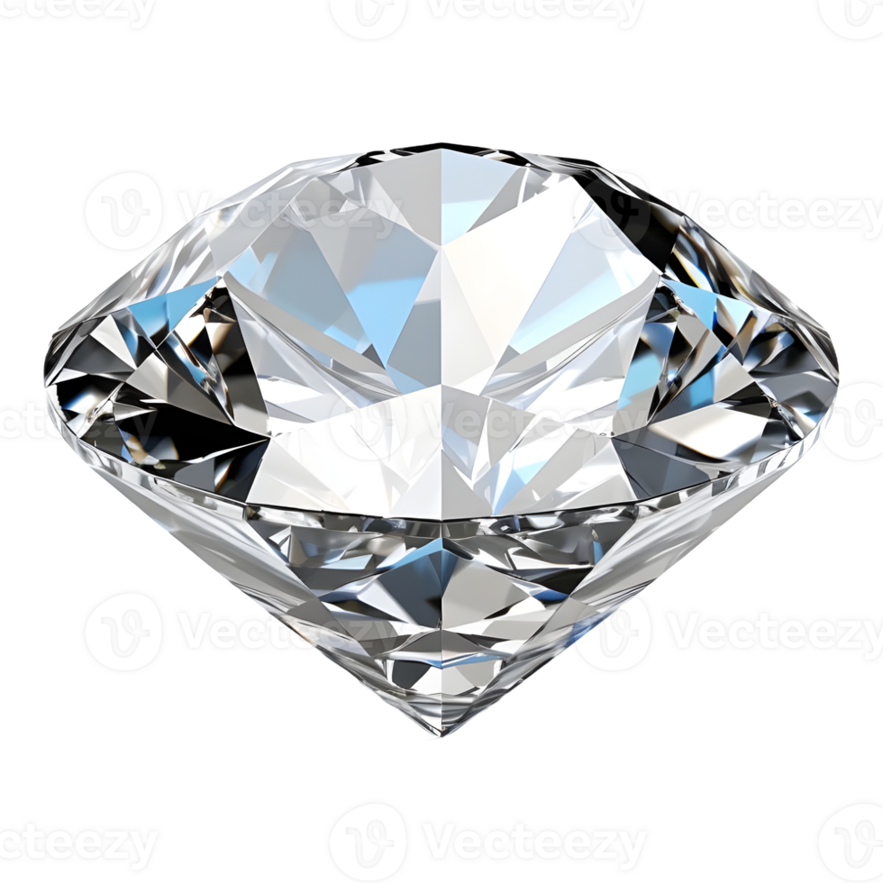 AI generated Diamond on Transparent background - Ai Generated png