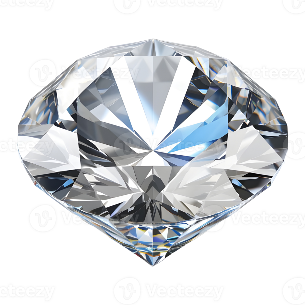 AI generated Diamond on Transparent background - Ai Generated png
