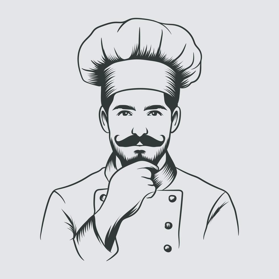 Free Vector Chef Graphic Illustration