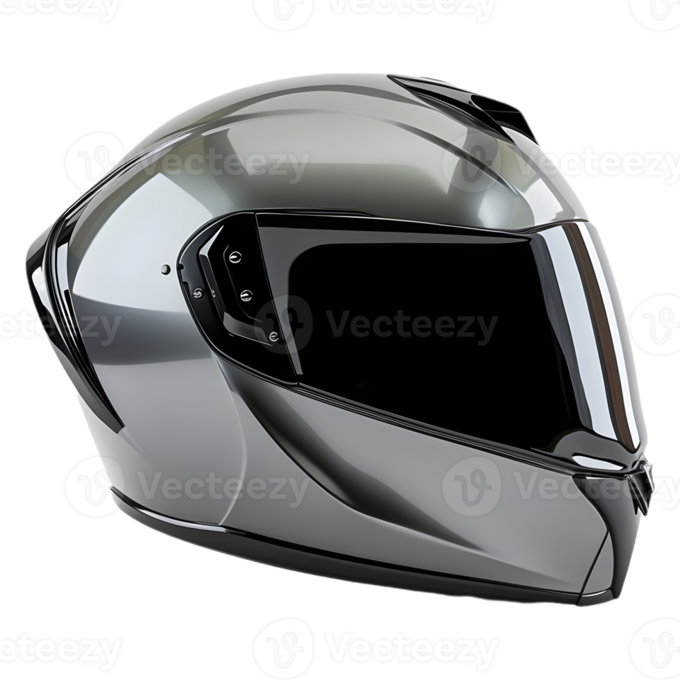 AI generated 3D Rendering of a Bike Safety Helmet on Transparent Background - Ai Generated png
