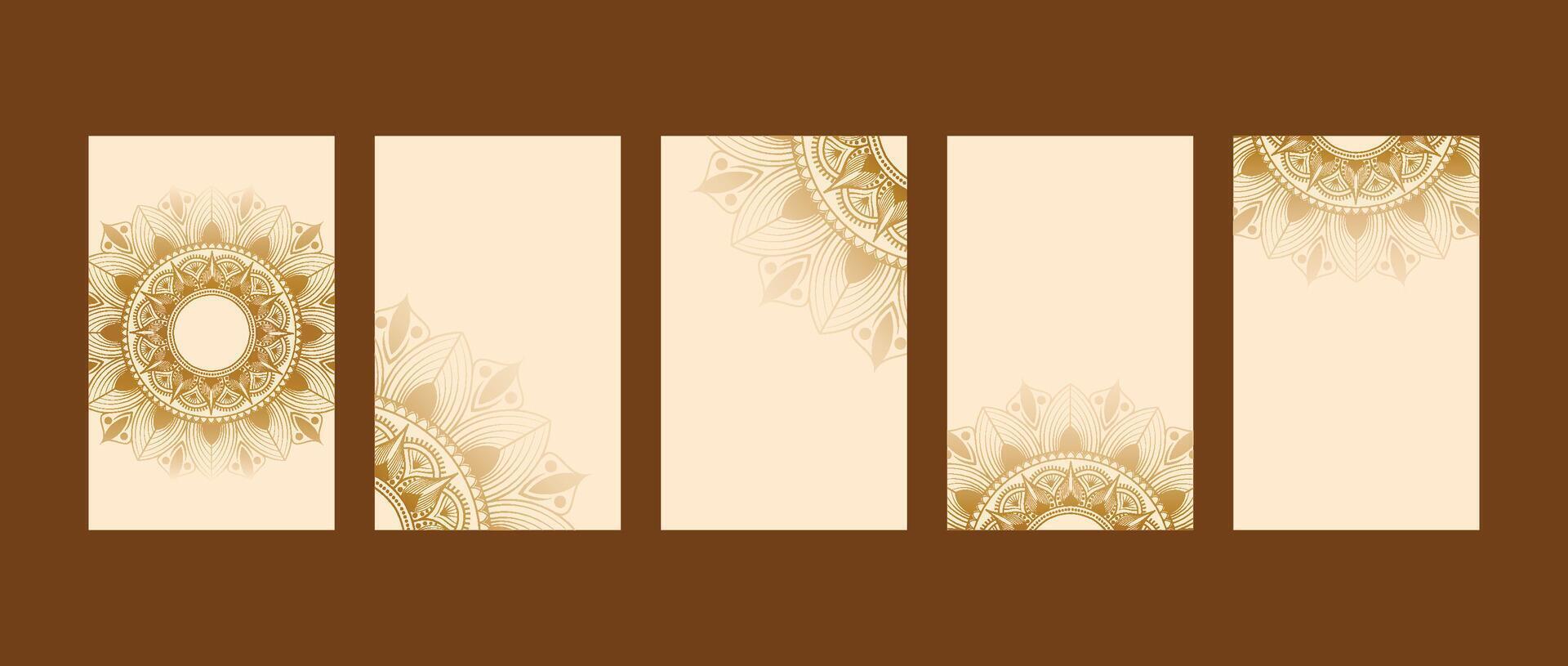 Beautiful creative mandala background.decorative mandala for print, poster, cover, brochure, flyer and banner. vector