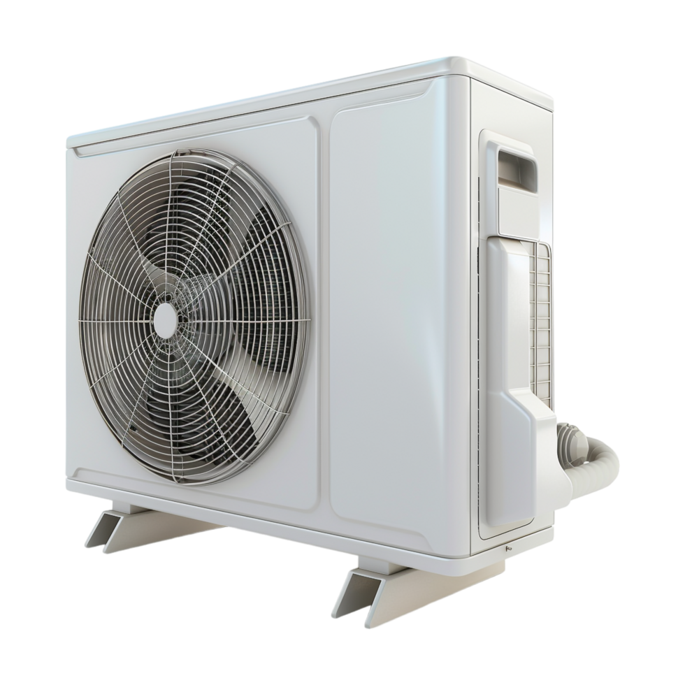 AI generated 3D Rendering of a Air Conditioning on Transparent Background - Ai Generated png