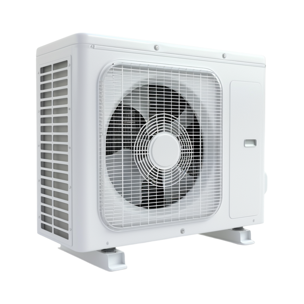 AI generated 3D Rendering of a Air Conditioning on Transparent Background - Ai Generated png