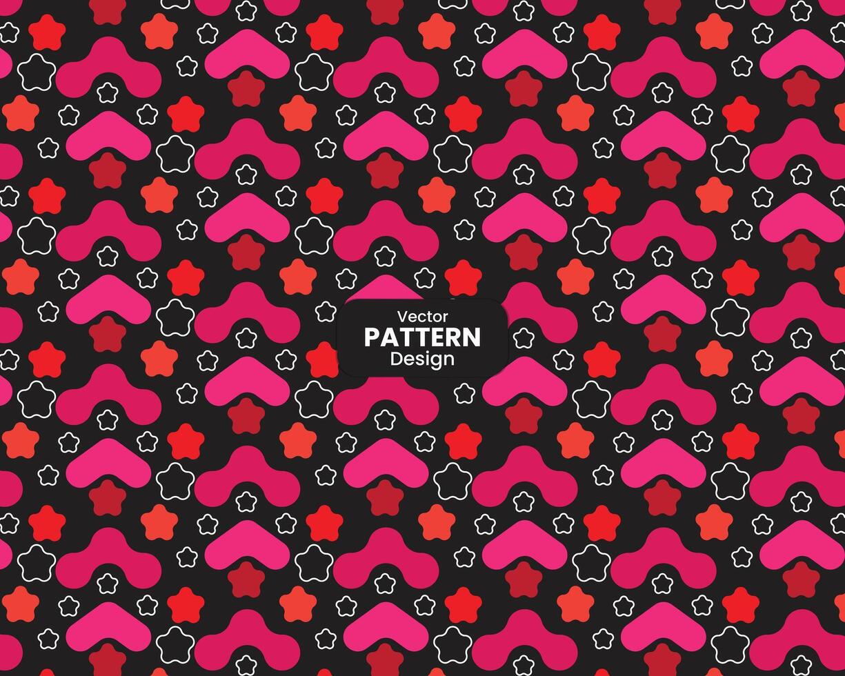 Vector colorful pattern design
