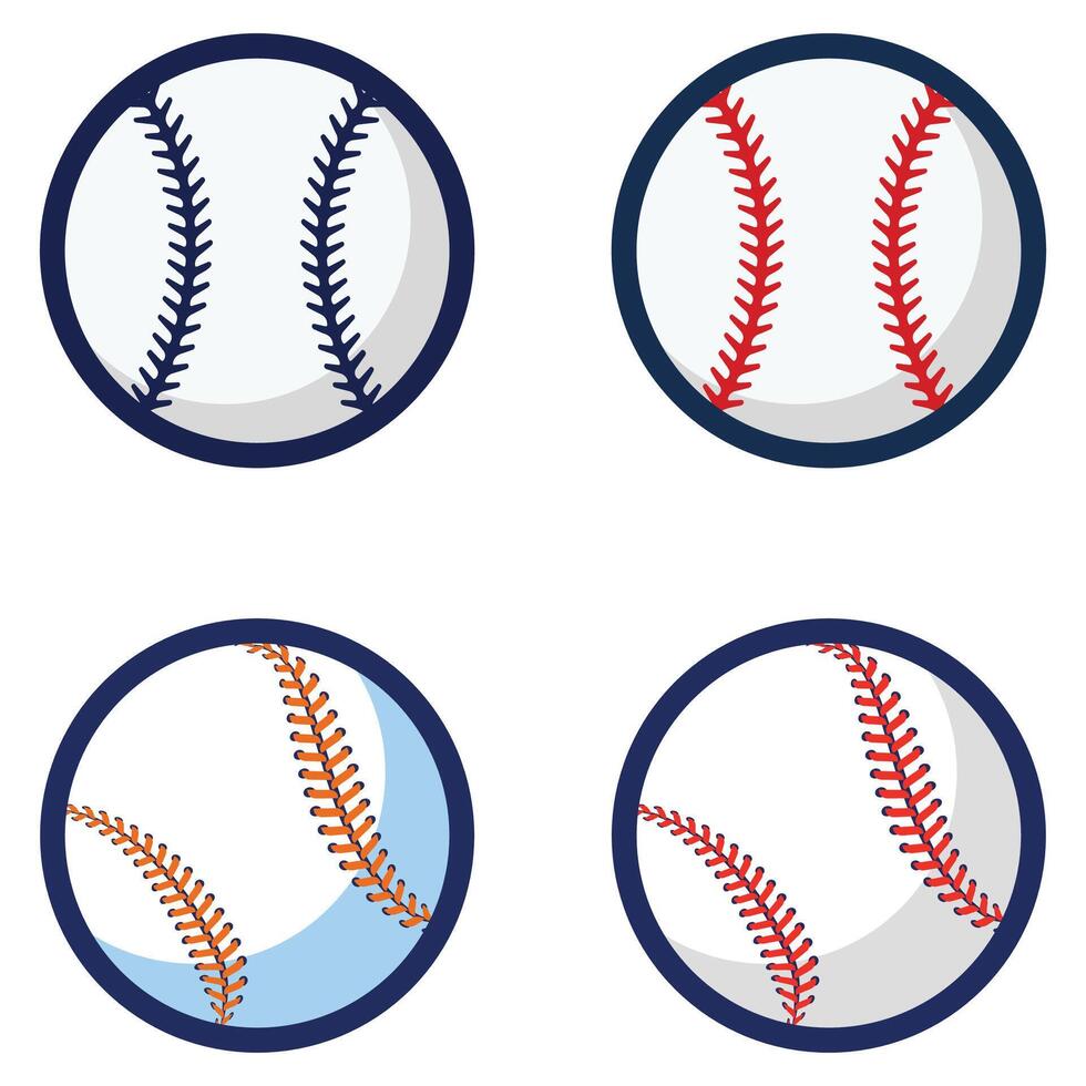 béisbol icono. béisbol logo concepto vector