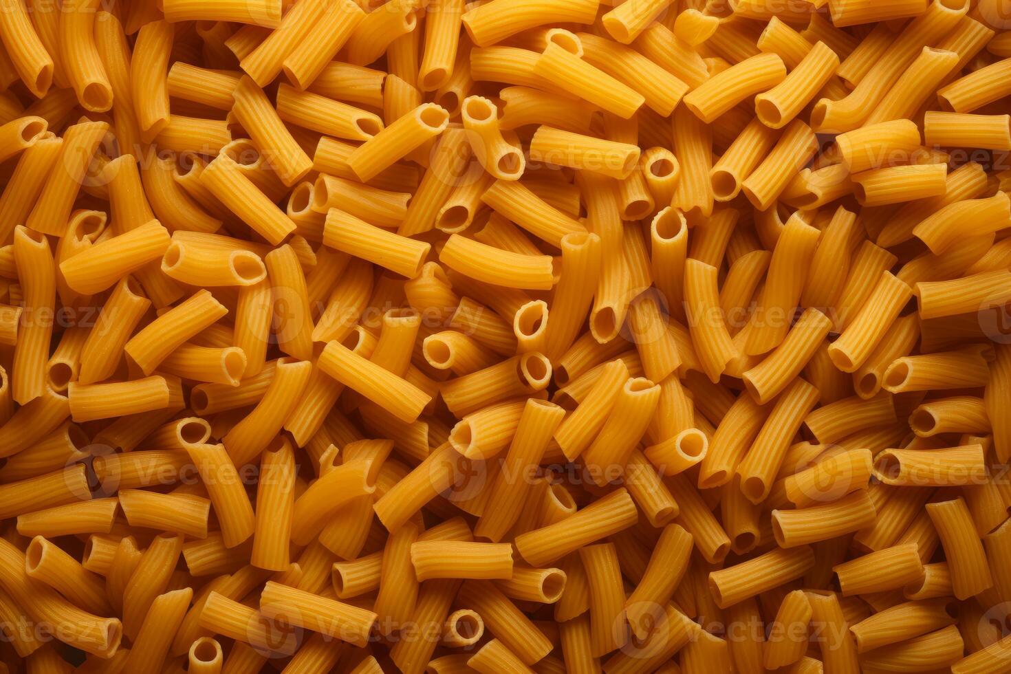 AI generated Comforting Macaroni pasta food. Generate Ai photo