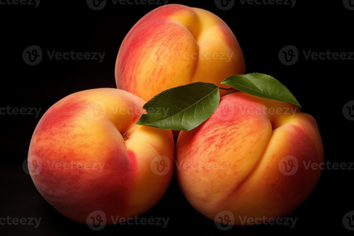AI generated Soft Peach organic background. Generate Ai photo