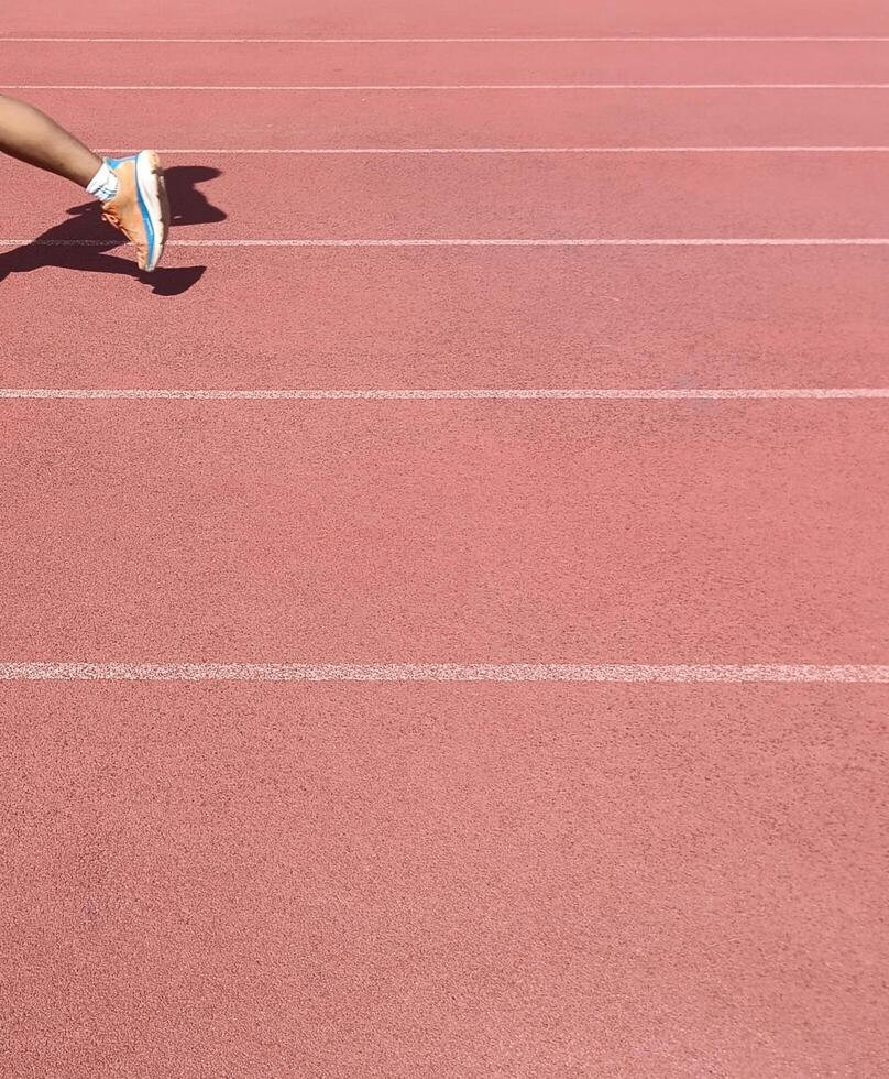 an exploring the Running Track photo