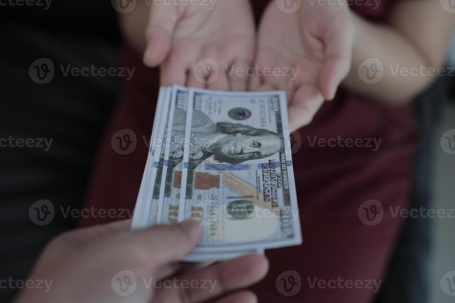 Money dollar bills photo