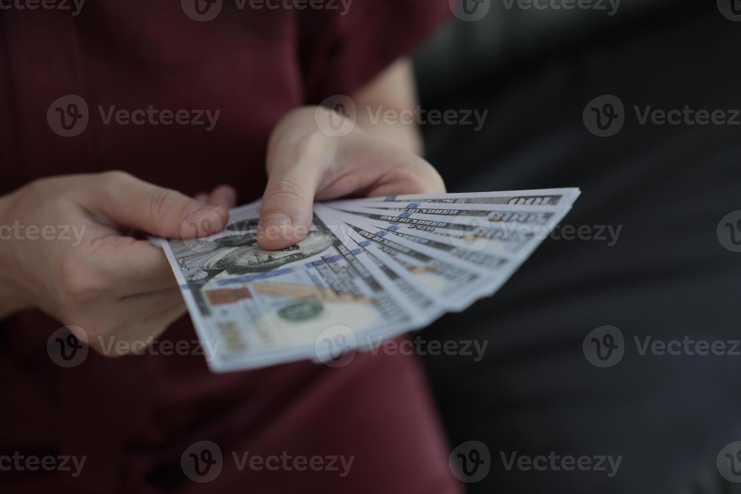 dinero dólar cuentas foto