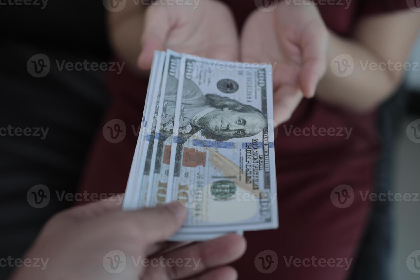 Money dollar bills photo