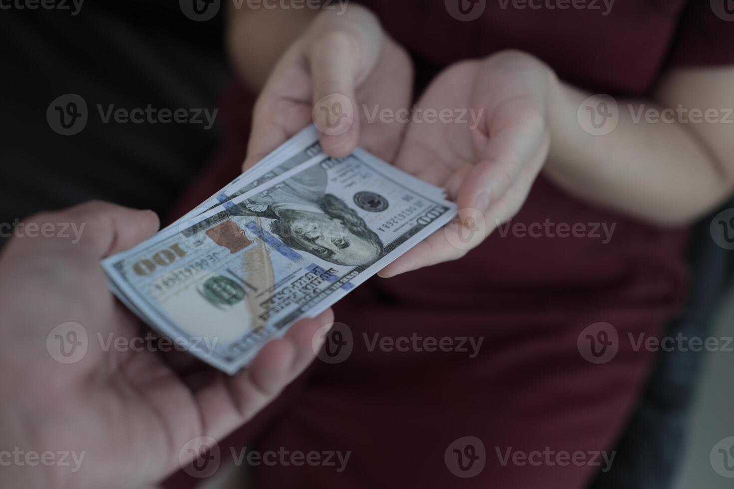 Money dollar bills photo