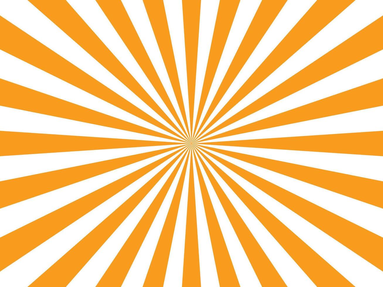 Sun rays Retro vintage style on yellow background, Sunburst Pattern Background. Rays. Summer Banner. vector