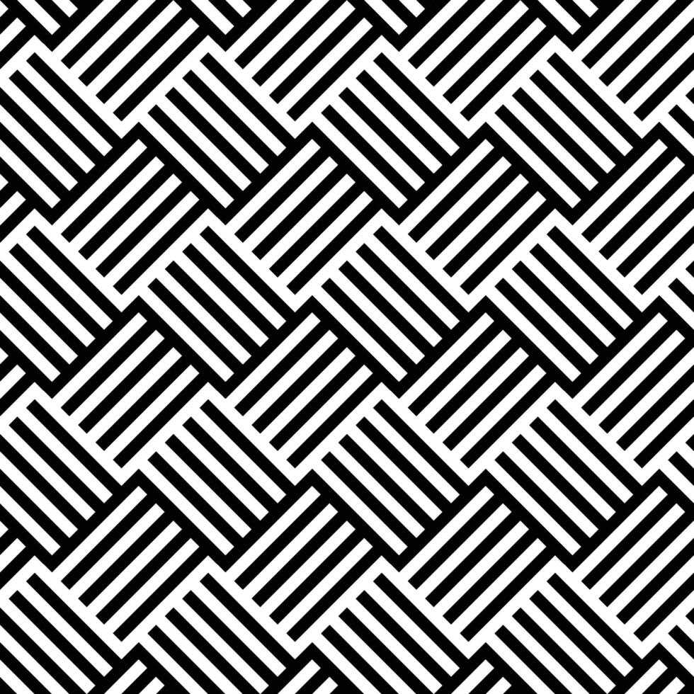 Crosshatch seamless pattern monochrome vector