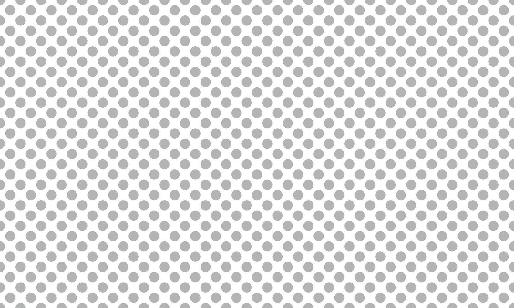Grey dots isolated on white background pattern seamless vector
