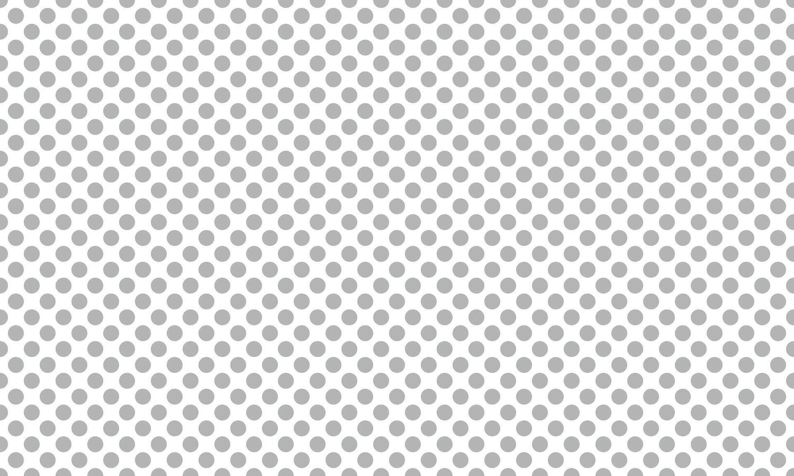 Grey dots isolated on white background pattern seamless vector