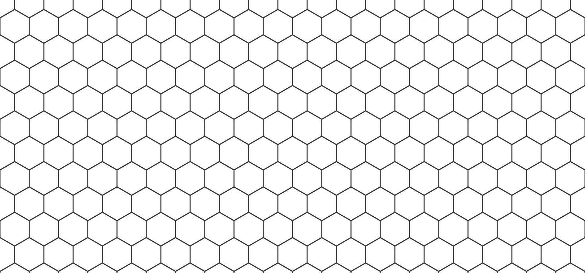 Abstract seamless hexagon pattern. Vector illustration. Geometric seamless pattern.