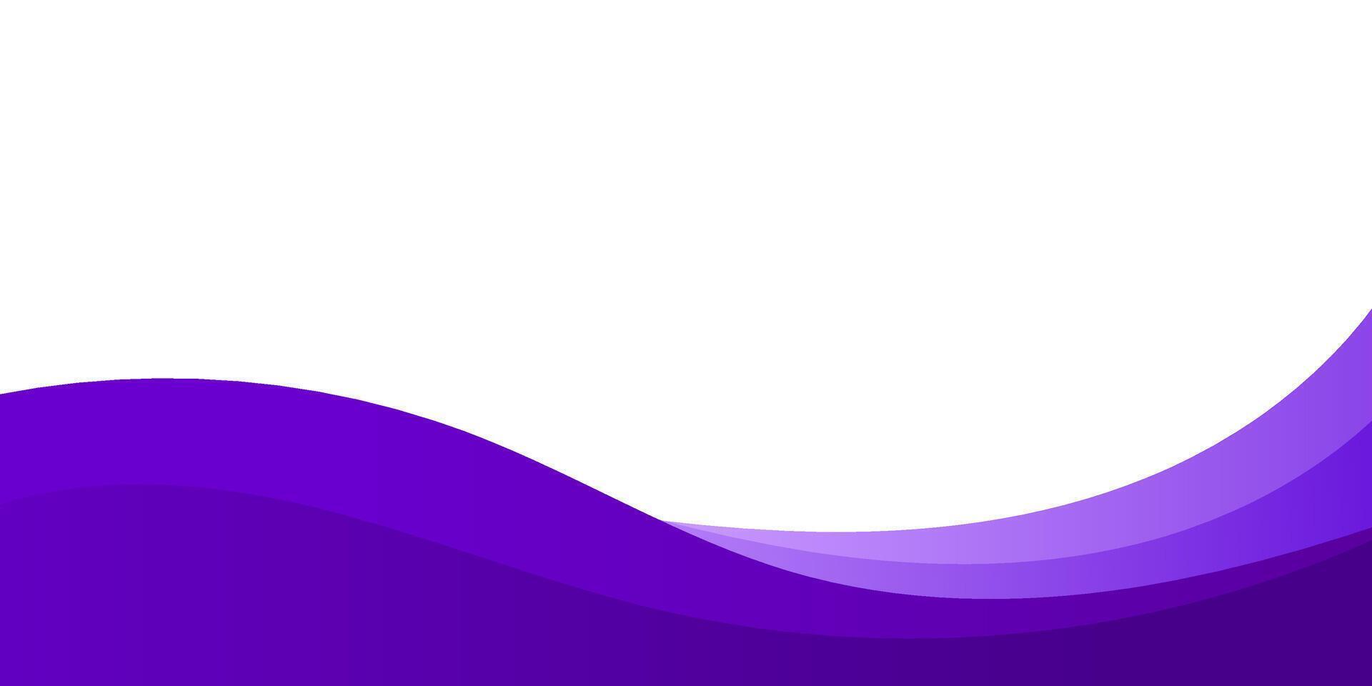 Abstract purple wavy business background. Vector illustration