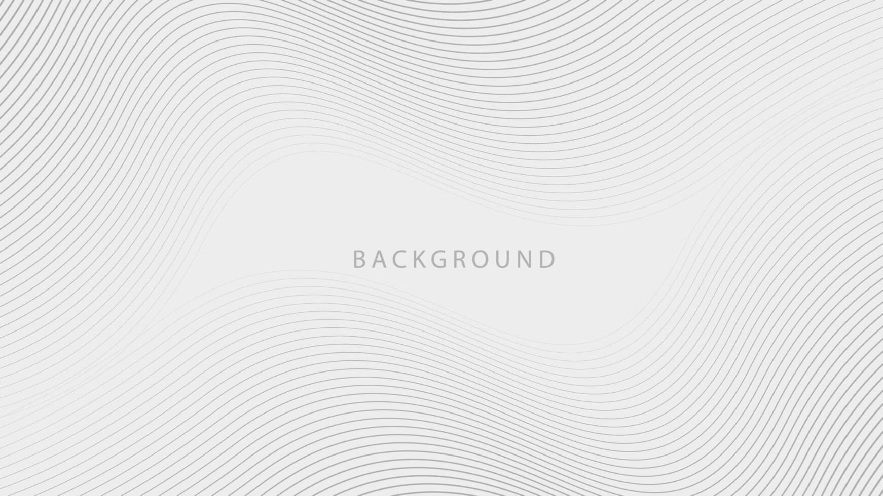 White abstract background with curved lines pattern. Futuristic wave line background suitable for banners, posters, cards and wallpapers. vector