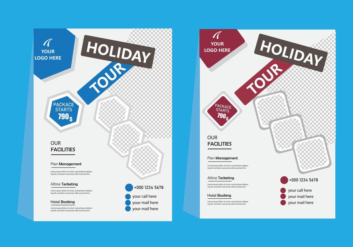 FLYER TEMPLATE DESIGN vector