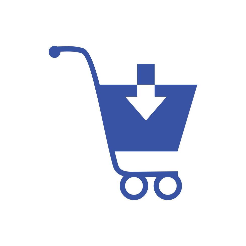 Shopping Cart icon. Add to Shopping cart icon. Flat design style eps 10. UI design element, cart button icon. Shopping cart symbol vector