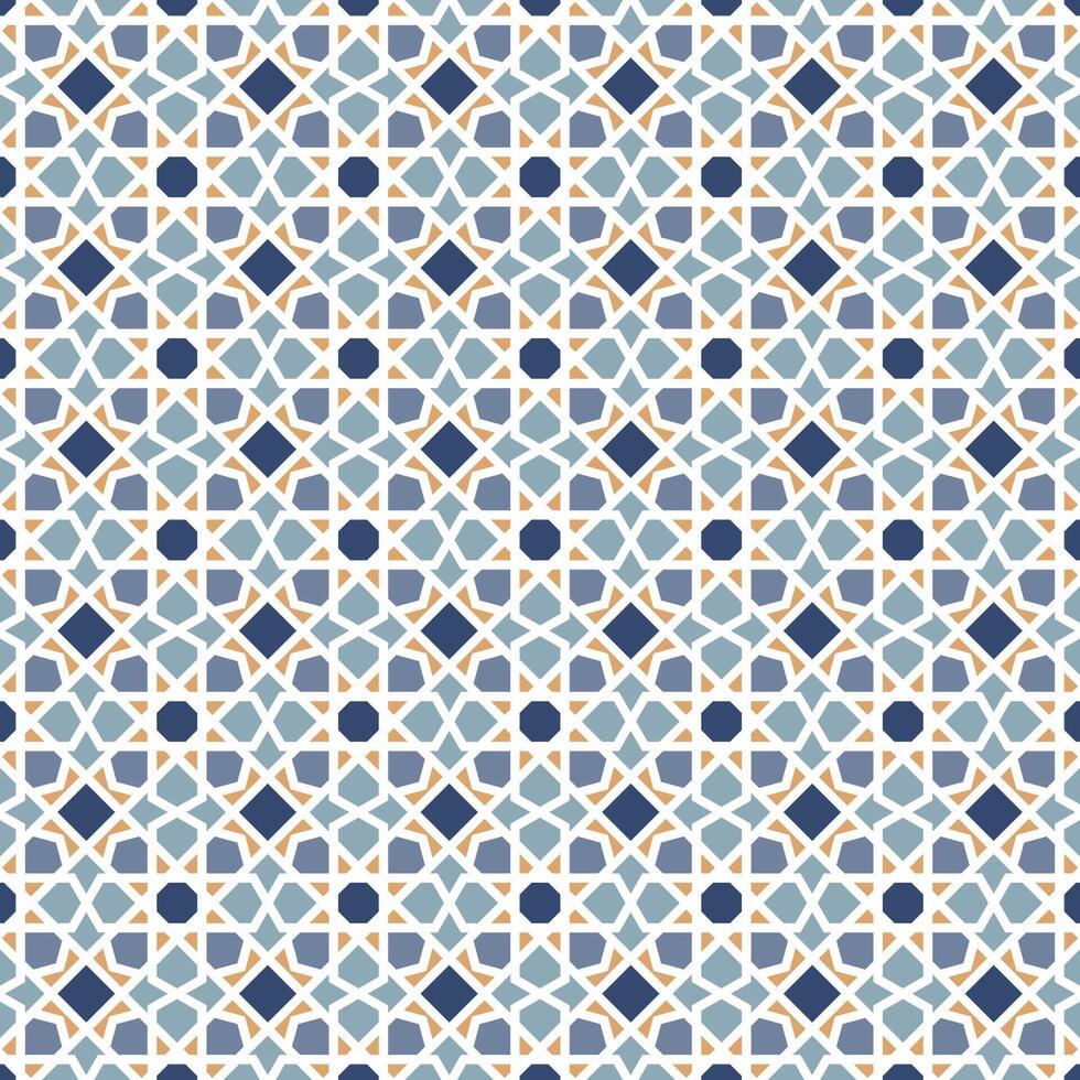 Arabic pattern background. Islamic ornament vector. Traditional Arabian geometry. vector