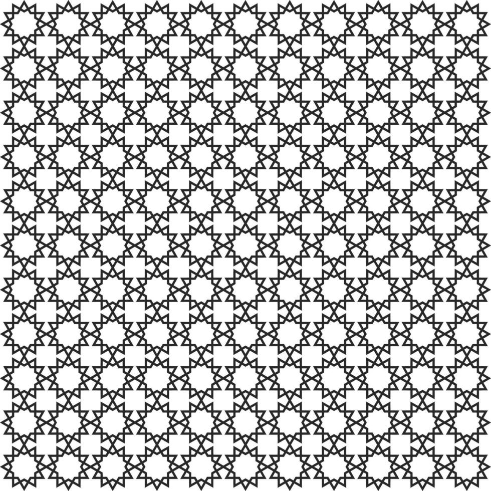 Arabic pattern background. Islamic ornament vector. Traditional Arabian geometry. vector