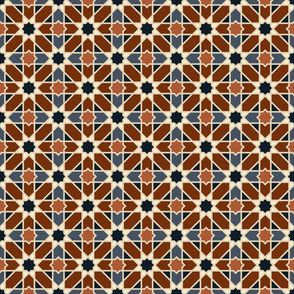 Arabic pattern background. Islamic ornament vector. Traditional Arabian geometry. vector