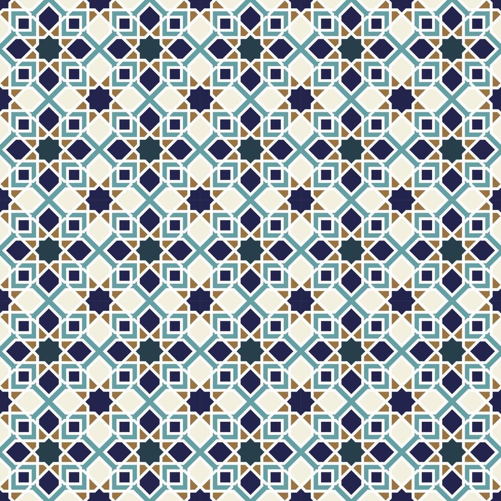 Arabic pattern background. Islamic ornament vector. Traditional Arabian geometry. vector