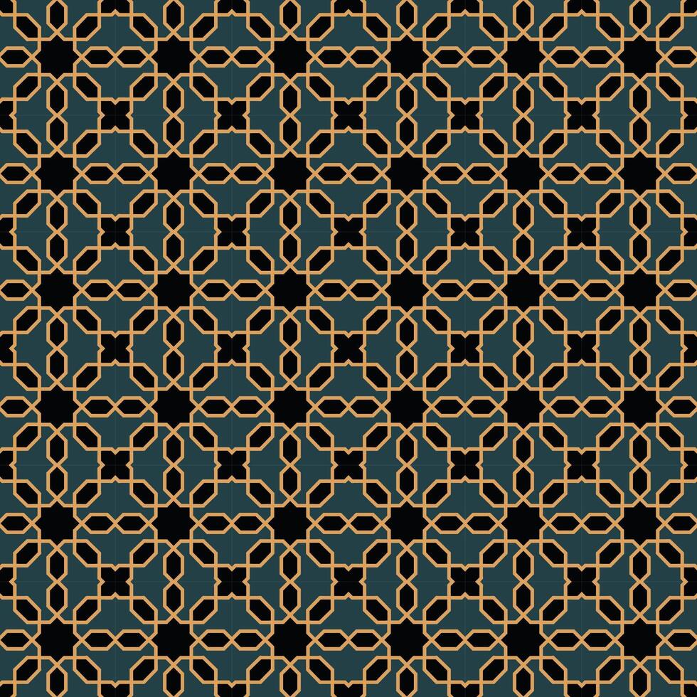 Arabic pattern background. Islamic ornament vector. Traditional Arabian geometry. vector