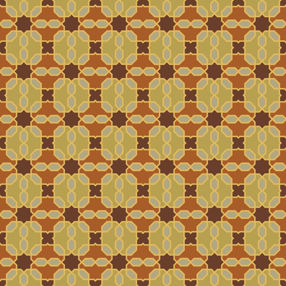 Arabic pattern background. Islamic ornament vector. Traditional Arabian geometry. vector
