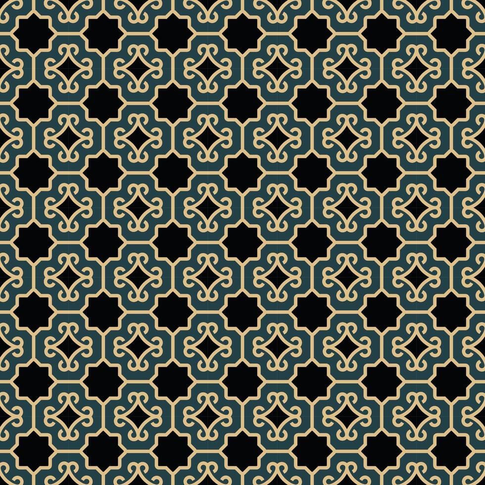 Arabic pattern background. Islamic ornament vector. Traditional Arabian geometry. vector