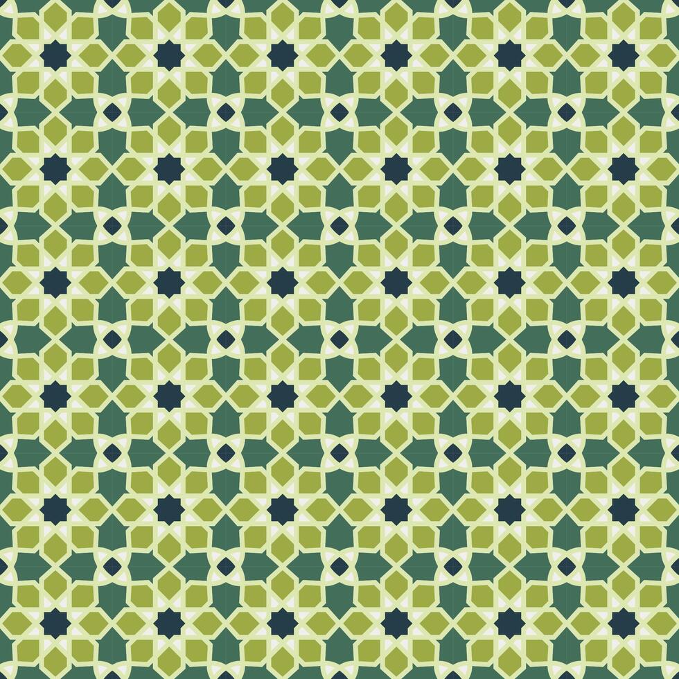 Arabic pattern background. Islamic ornament vector. Traditional Arabian geometry. vector