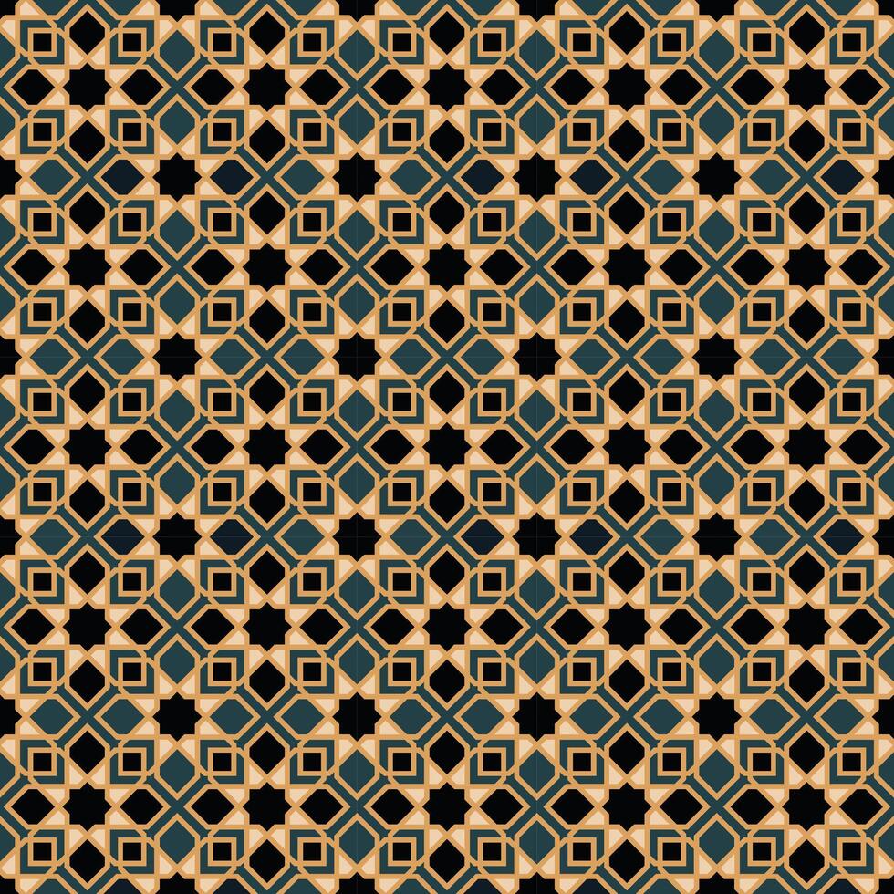 Arabic pattern background. Islamic ornament vector. Traditional Arabian geometry. vector