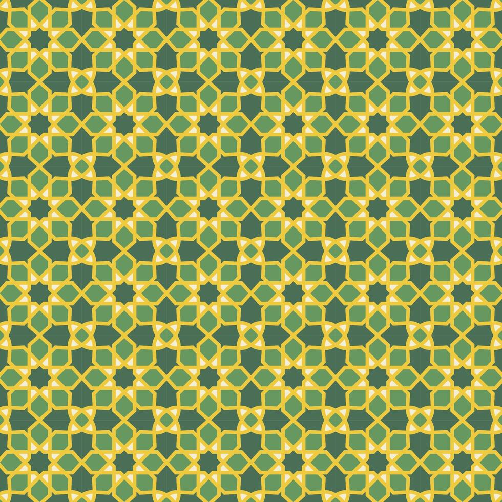 Arabic pattern background. Islamic ornament vector. Traditional Arabian geometry. vector