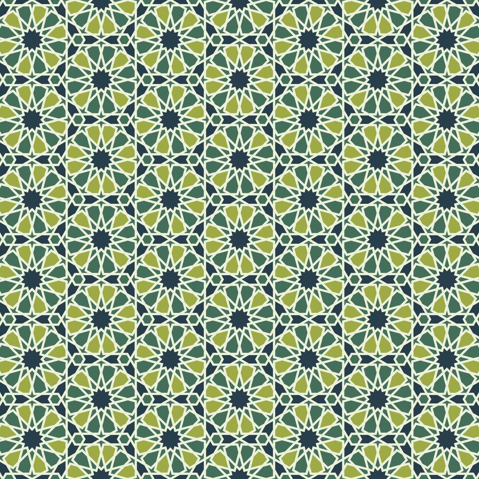 Arabic pattern background. Islamic ornament vector. Traditional Arabian geometry. vector