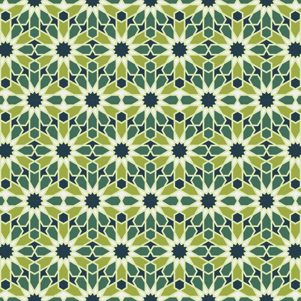 Arabic pattern background. Islamic ornament vector. Traditional Arabian geometry. vector