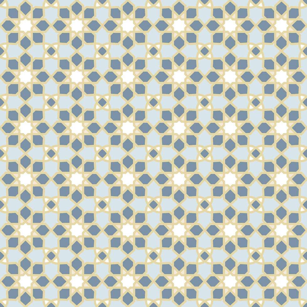 Arabic pattern background. Islamic ornament vector. Traditional Arabian geometry. vector