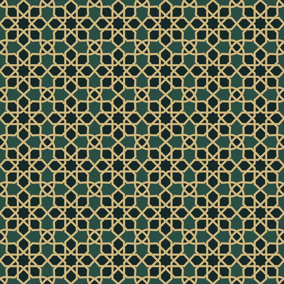 Arabic pattern background. Islamic ornament vector. Traditional Arabian geometry. vector
