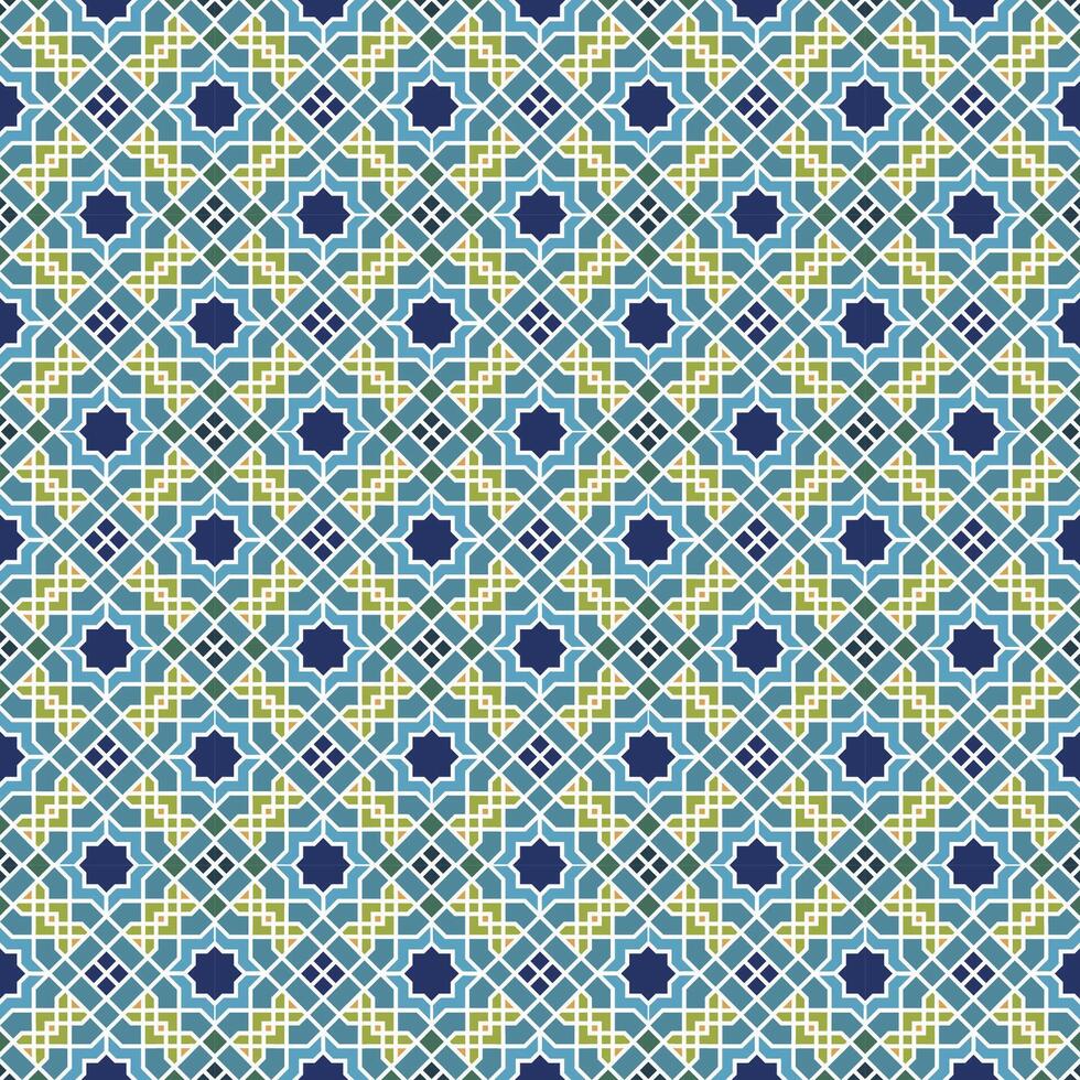 Arabic pattern background. Islamic ornament vector. Traditional Arabian geometry. vector