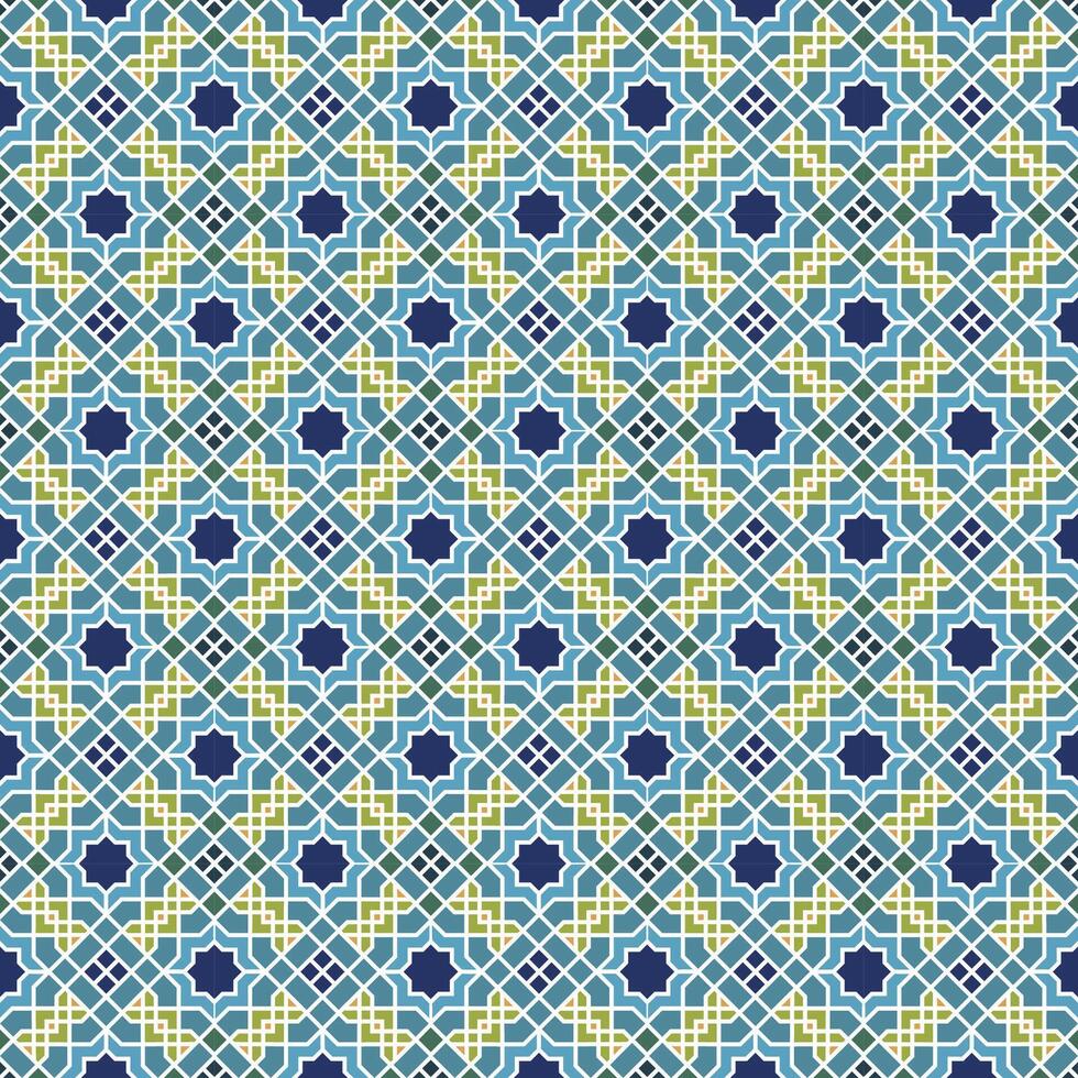 Arabic pattern background. Islamic ornament vector. Traditional Arabian geometry. vector