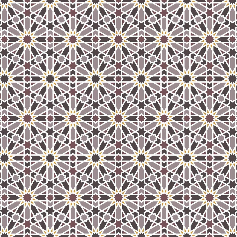 Arabic pattern background. Islamic ornament vector. Traditional Arabian geometry. vector