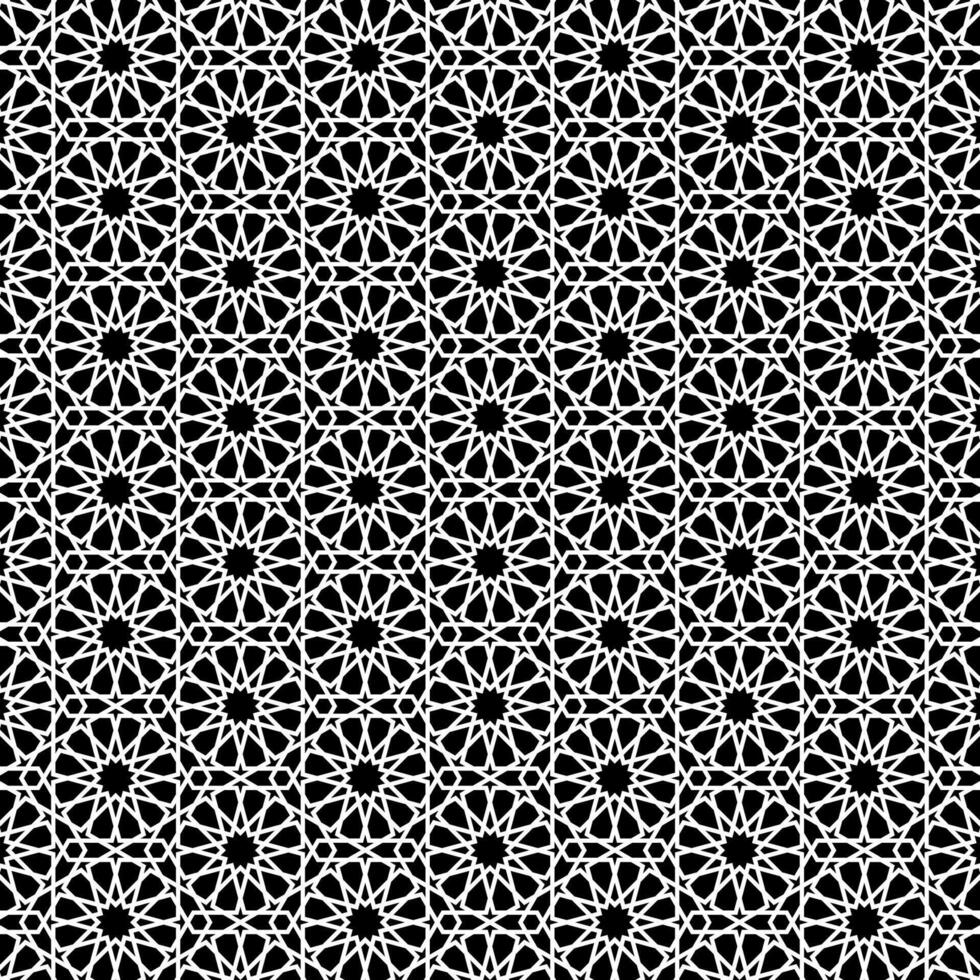 Arabic pattern background. Islamic ornament vector. Traditional Arabian geometry. vector