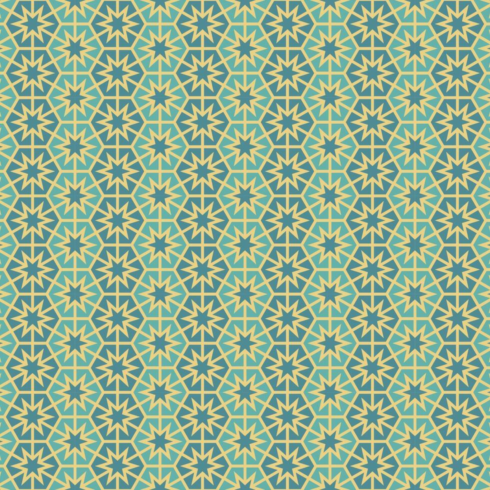 Arabic pattern background. Islamic ornament vector. Traditional Arabian geometry. vector