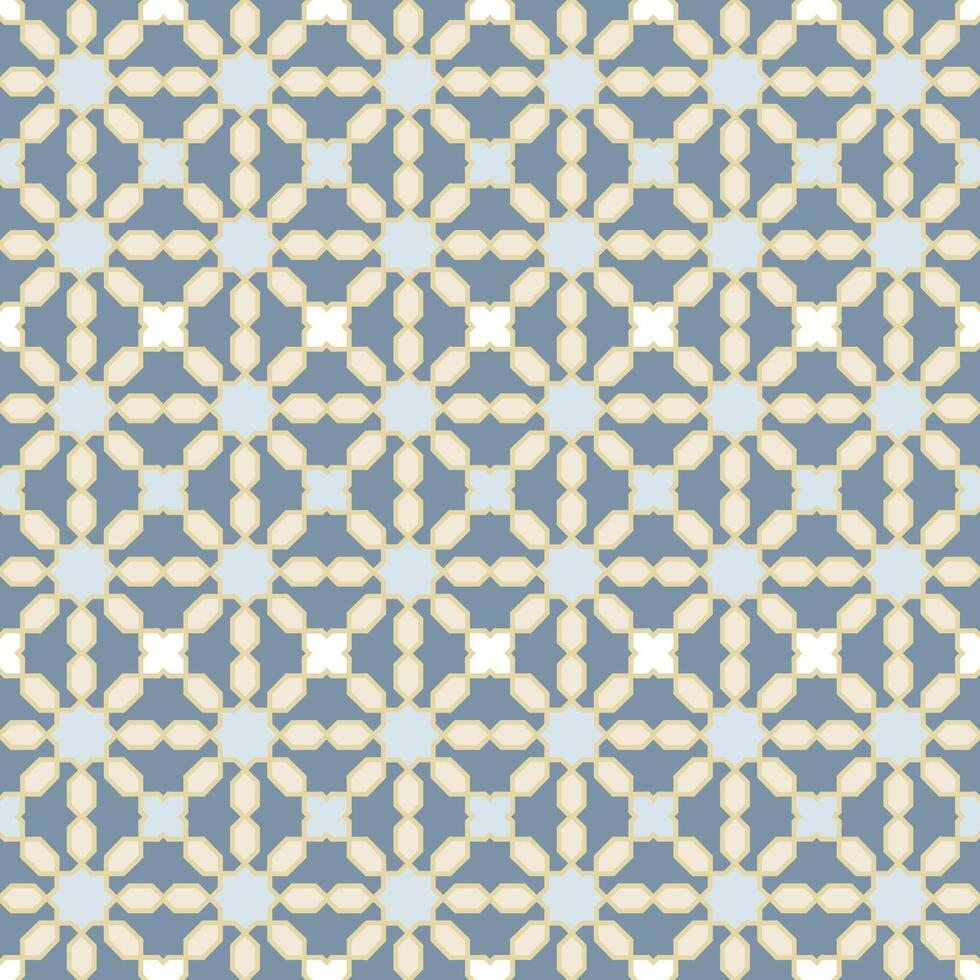 Arabic pattern background. Islamic ornament vector. Traditional Arabian geometry. vector