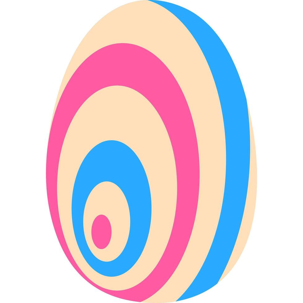 egg hand drawn decorative element vector