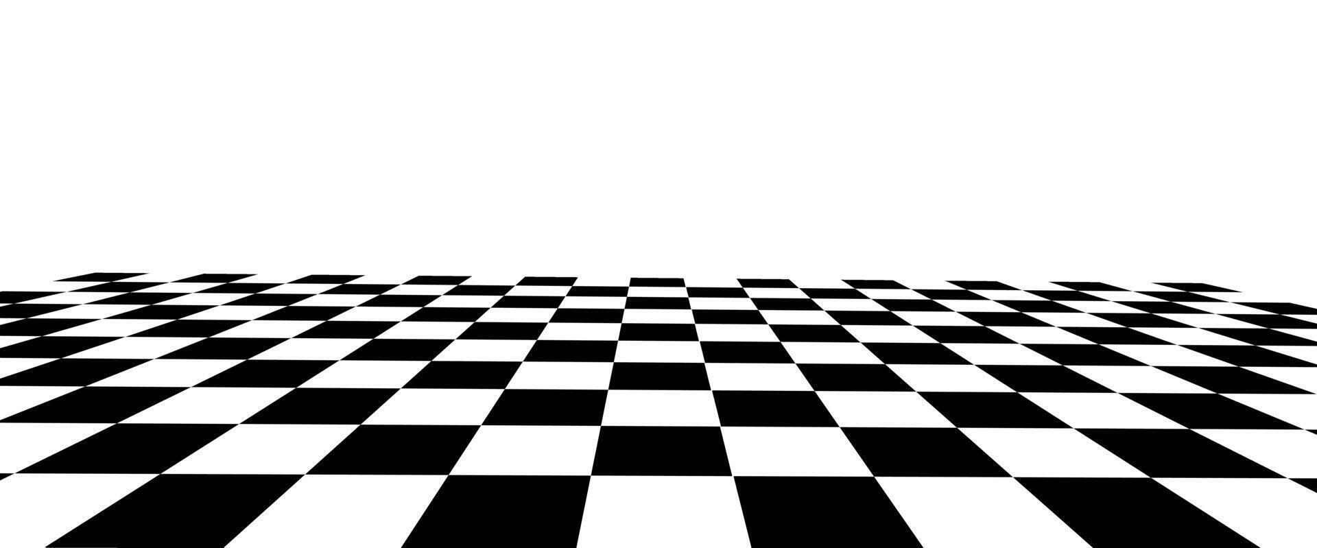 Checkered texture 3d background. Abstract vector