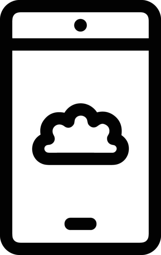 Cloud icon symbol vector image. Illustration of the hosting storage design image