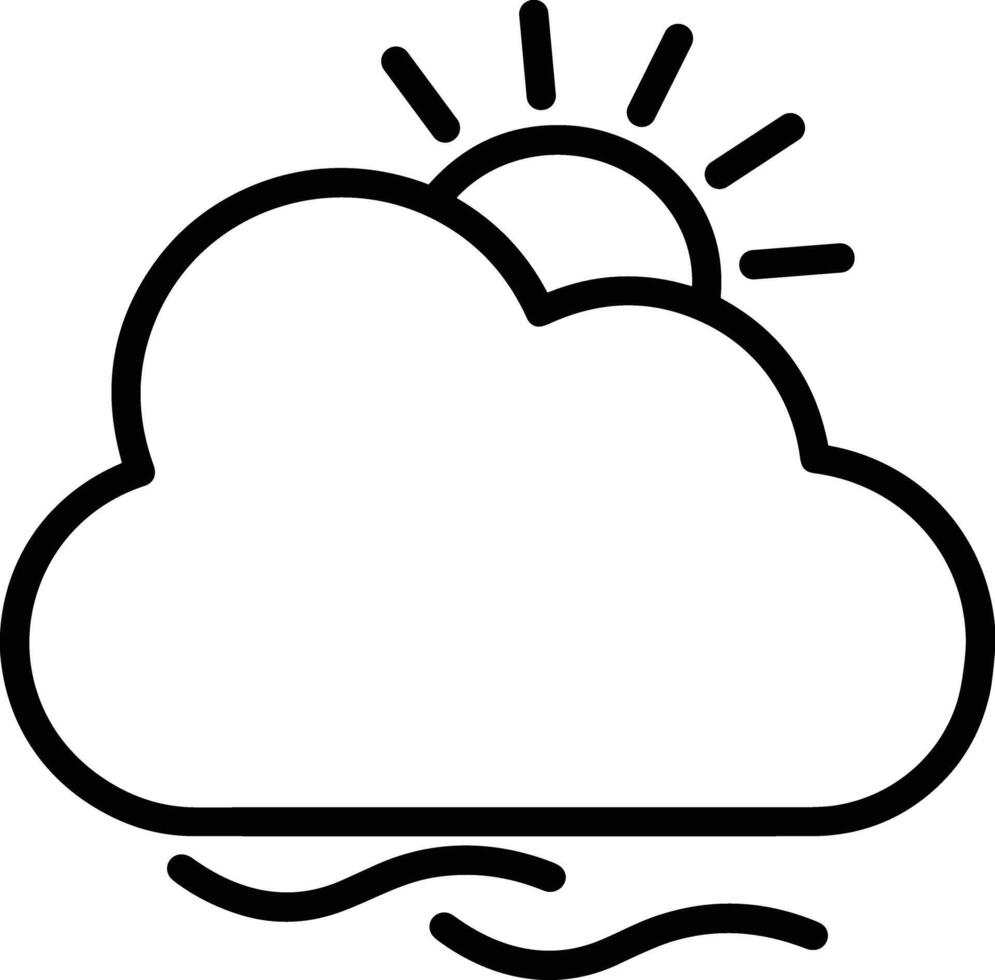nube icono símbolo vector imagen. ilustración de el hospedaje almacenamiento diseño imagen