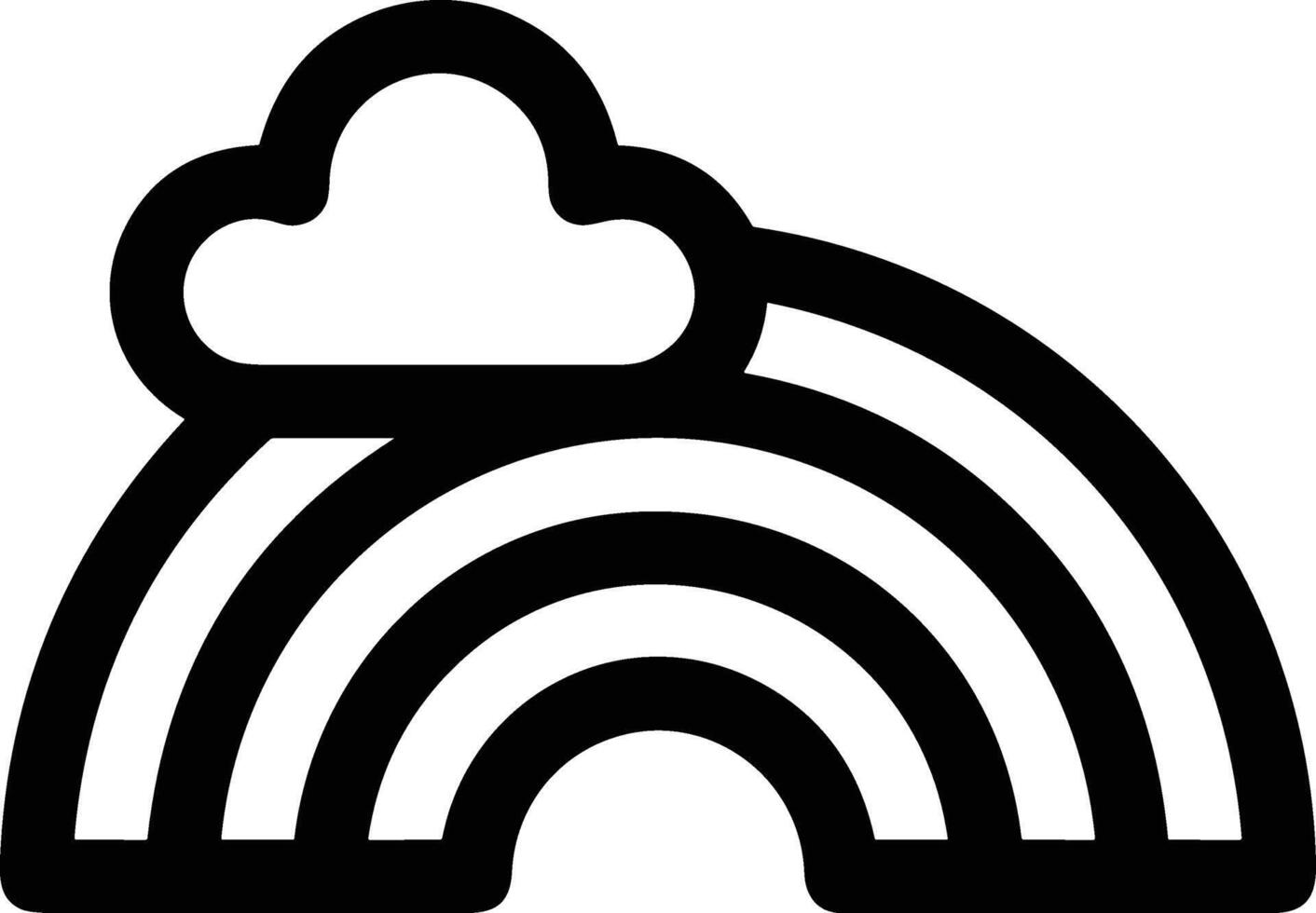 nube icono símbolo vector imagen. ilustración de el hospedaje almacenamiento diseño imagen